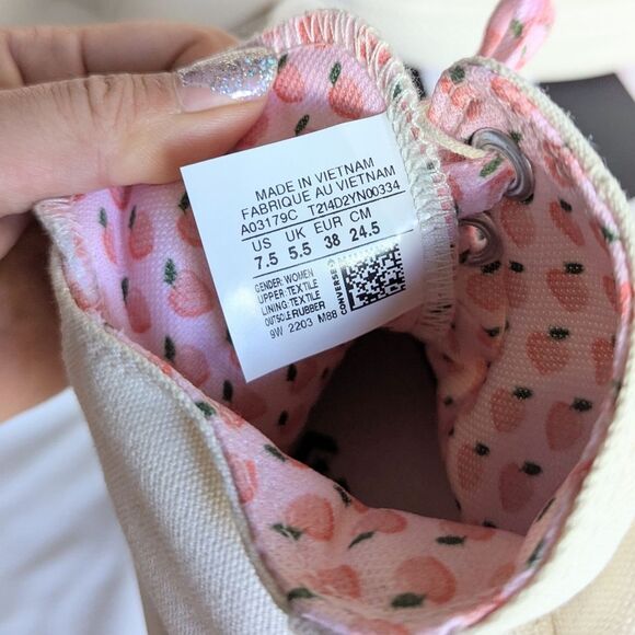 Chuck Taylor All Star Move Platform Pink Peaches Size 7.5 New in Box - Picture 9 of 16